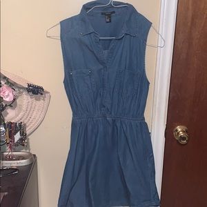 Denim dress! Size small 11$
